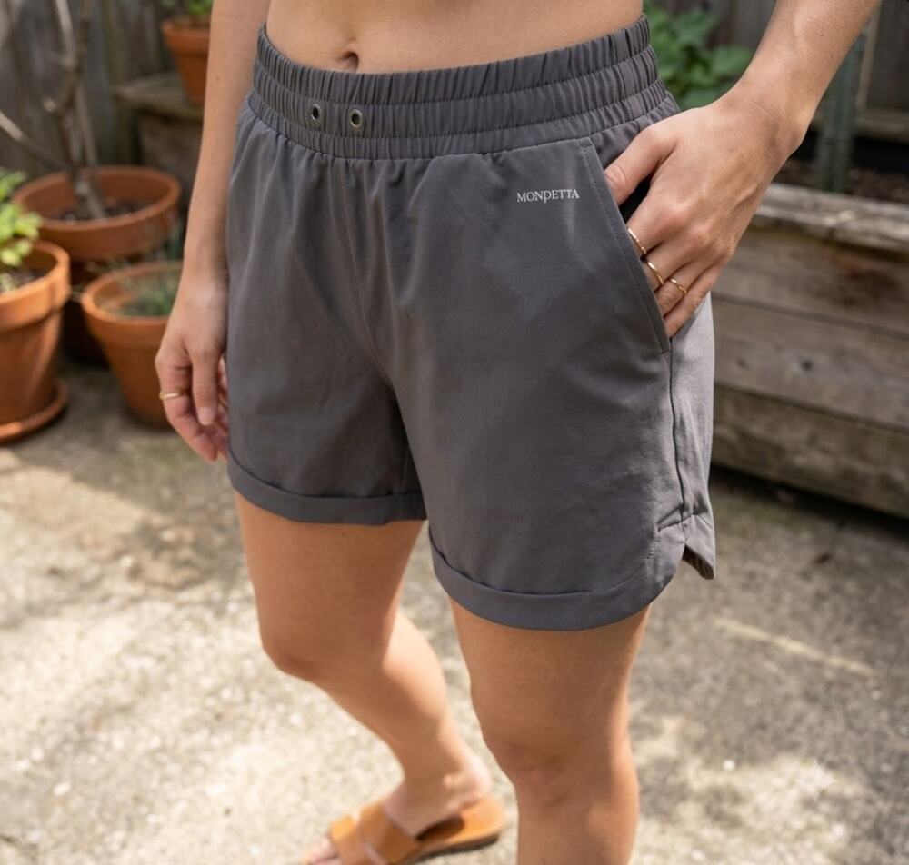 Mondetta Performance Luxury Woven Pull-On Athletic Shorts SZ M